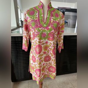 Vintage Gretchen Scott tunic, size medium